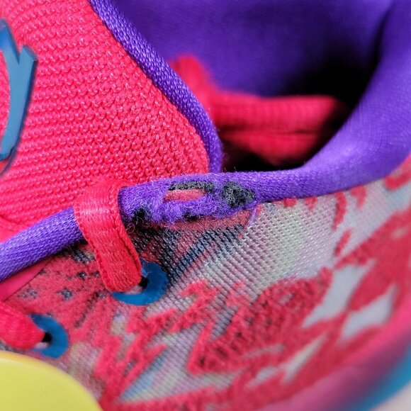 Nike‎ KD 14 Ron English 3 Shoes Mens 8 Red Pink Basketball Athletic DO6903-600 - Picture 11 of 13